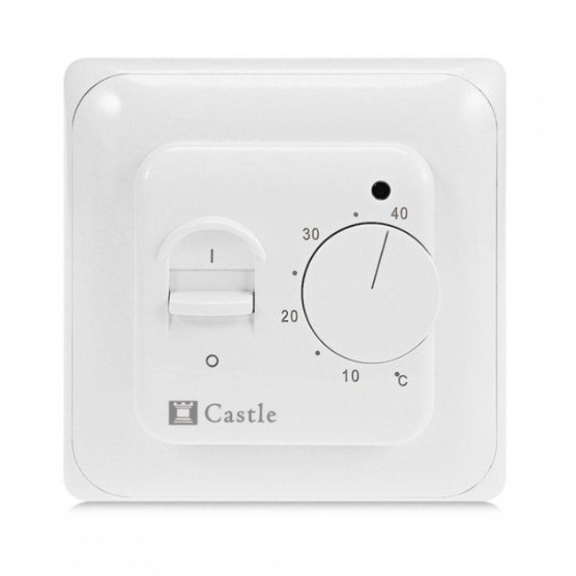 Терморегулятор механический Castle M5.16 белый