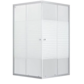 Душевая кабина Lidz WIEŻAK SC90x90.SAT.LOW.L, стекло Linie, 4мм, без поддона Душевая кабина Lidz WIEŻAK SC90x90.SAT.LOW.L, стекло Linie, 4мм, без поддона