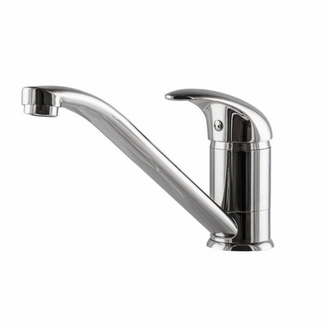 Смеситель для кухни CRISTAL Perfect GPE-0203-BIG латунь высокий корпус на гайке