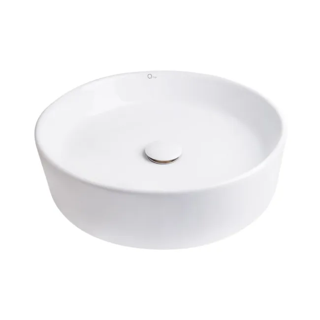Раковина-чаша Q-tap Kalao WHI 4115/F008 с донным клапаном Раковина-чаша Q-tap Kalao WHI 4115/F008 с донным клапаном