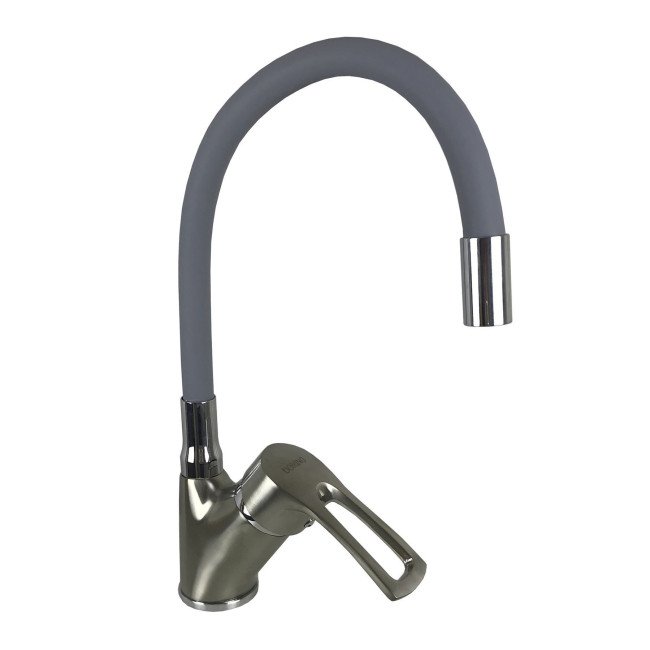 Смеситель для кухни DOMINO SIRIUS DSV-203S-BIG-STEEL-GRAY