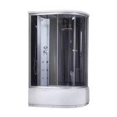 Гідромасажний бокс Lidz Tani SBM120x80L.SAT.HIGH.GR, скло тоноване 4 мм Гідромасажний бокс Lidz Tani SBM120x80L.SAT.HIGH.GR, скло тоноване 4 мм