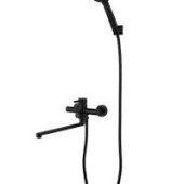 Змішувач для ванни Lidz Aria 05D-BES Black