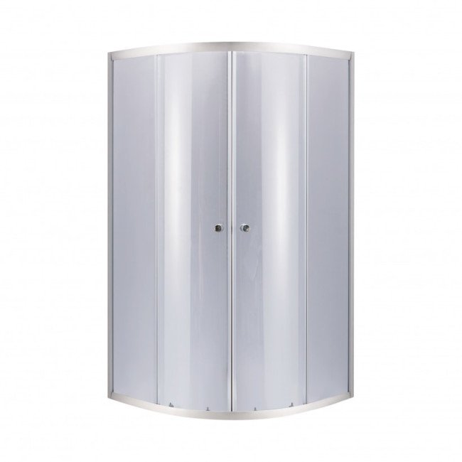 Душевая кабина Lidz Latwa SC90x90.SAT.LOW.GR, стекло тонированное 4 мм