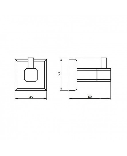 Крючок Perfect Sanitary Appliances KB 9915