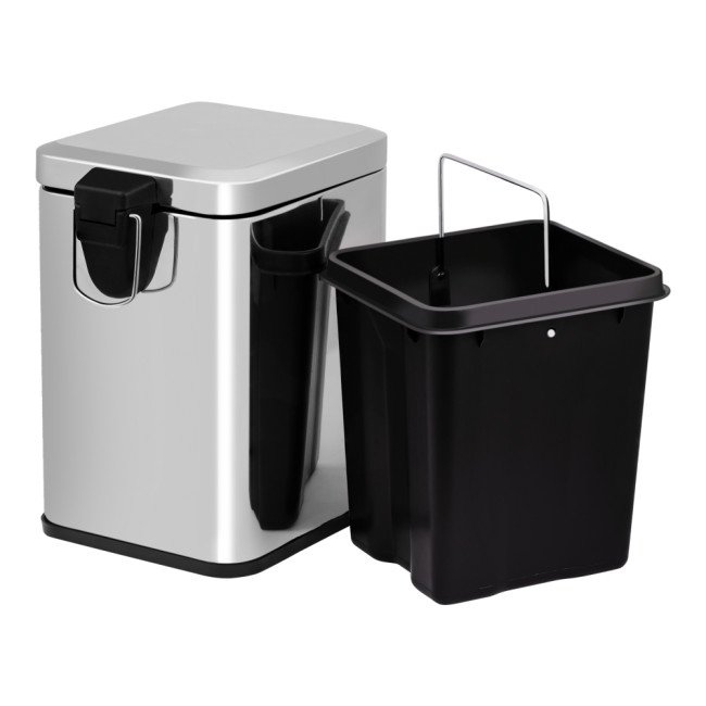 Відро для сміття Lidz (CRM) 121.11.06 6 л Відро для сміття Lidz (CRM) 121.11.06 6 л