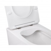 Комплект инсталляция Grohe Rapid SL 38772001 + унитаз с сиденьем Qtap Swan QT16335178W + набор для гигиенического душа со смесителем Grohe BauClassic 111048