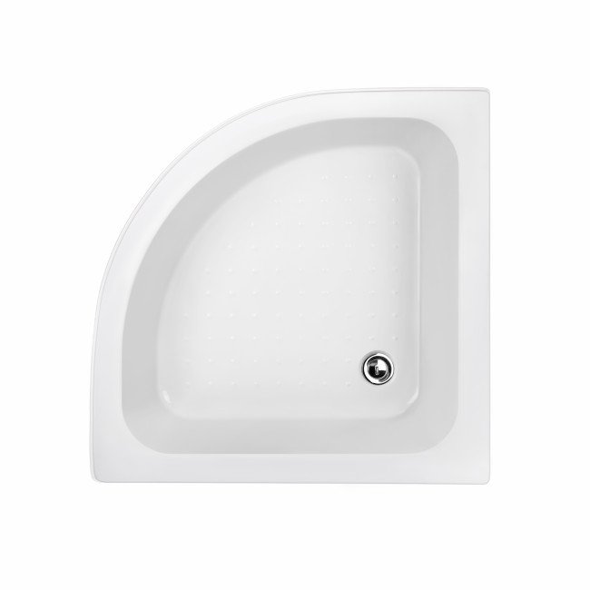 Душова кабіна Lidz Wieza SC80x80.SAT.MID.L, скло Linie 4 мм