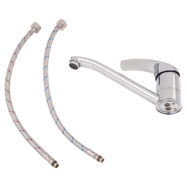 Змішувач для кухні Lidz (CRM) Mars 81 002 250 мм