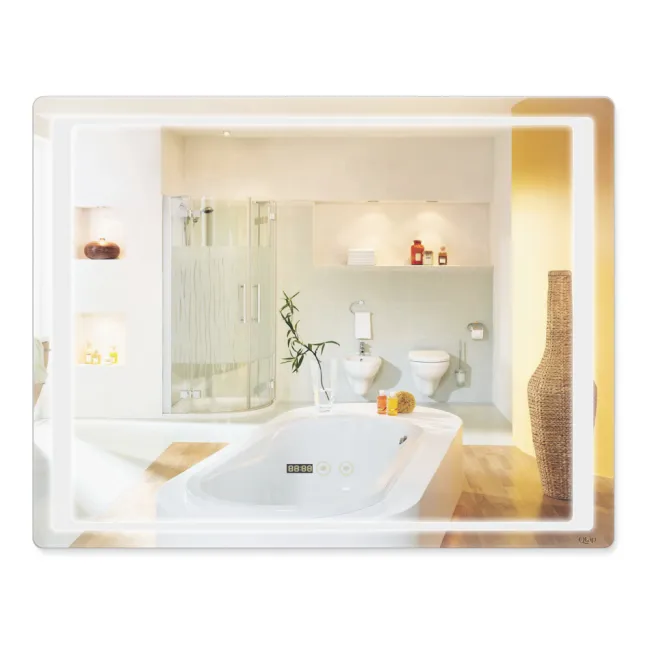 Дзеркало Qtap Mideya 900х700 (DC-F902-2) з LED-підсвічуванням та антизапотіванням QT2078F9022W Дзеркало Qtap Mideya 900х700 (DC-F902-2) з LED-підсвічуванням та антизапотіванням QT2078F9022W