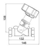 Балансувальний вентиль Icma 1" 1/2 №С300