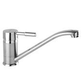 Смеситель для кухни Globus Lux LAZER GLLR1-0203-BIG латунь высокий корпус на гайке