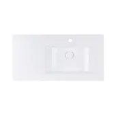 Раковина Qtap Albatross New 910x470x180 White с донным клапаном QT0111750690RW