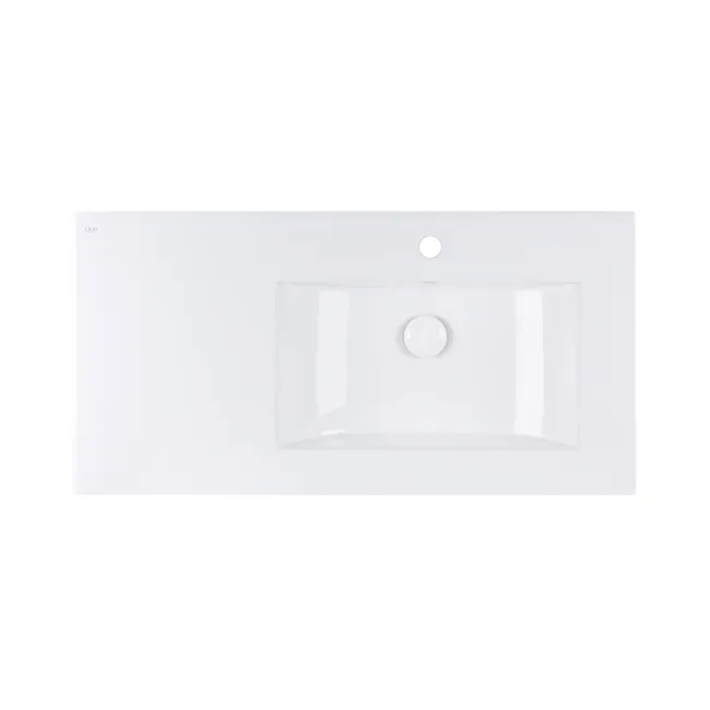 Раковина Qtap Albatross New 910x470x180 White с донным клапаном QT0111750690RW Раковина Qtap Albatross New 910x470x180 White с донным клапаном QT0111750690RW