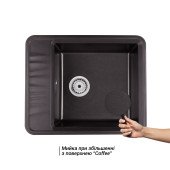 Кухонна мийка Qtap CS 6250 Coffee (QT6250COF551)