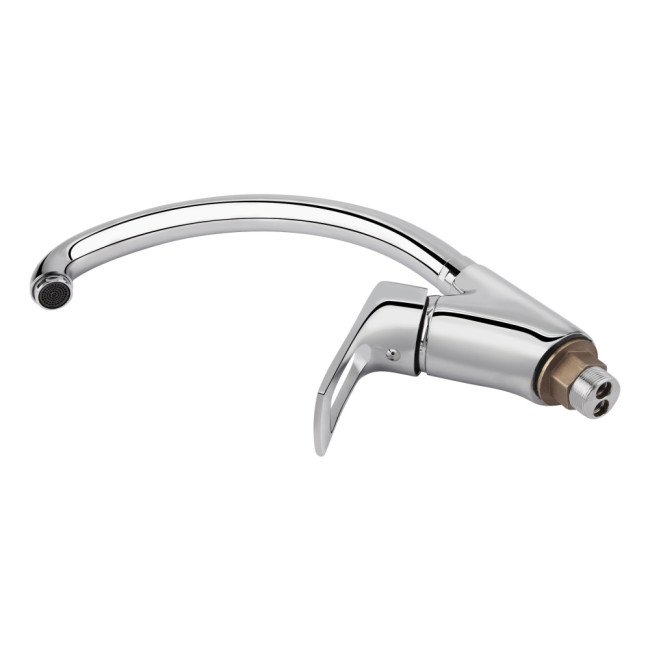 Смеситель для кухни Qtap Hansberg CRM 007F Смеситель для кухни Qtap Hansberg CRM 007F