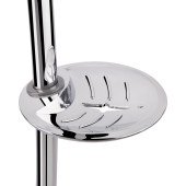 Штанга для душа Qtap 008 с мыльницей Штанга для душа Qtap 008 с мыльницей