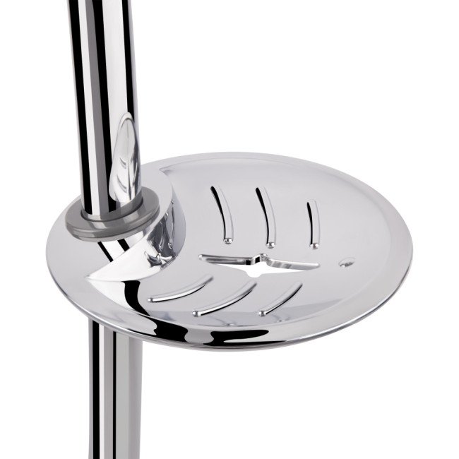 Штанга для душа Qtap 008 с мыльницей Штанга для душа Qtap 008 с мыльницей