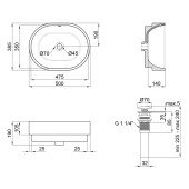 Раковина-чаша Qtap Robin 505х385х190 White с донным клапаном QT1311A025W Раковина-чаша Qtap Robin 505х385х190 White с донным клапаном QT1311A025W