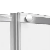 Душевая кабина Qtap Virgo CRM1099AC8 90х90 см, стекло Clear 8 мм без поддона