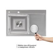 Набор 2 в 1 Lidz кухонная мойка H7851L 3.0/0.8 мм Brush + дозатор для моющего средства Набор 2 в 1 Lidz кухонная мойка H7851L 3.0/0.8 мм Brush + дозатор для моющего средства