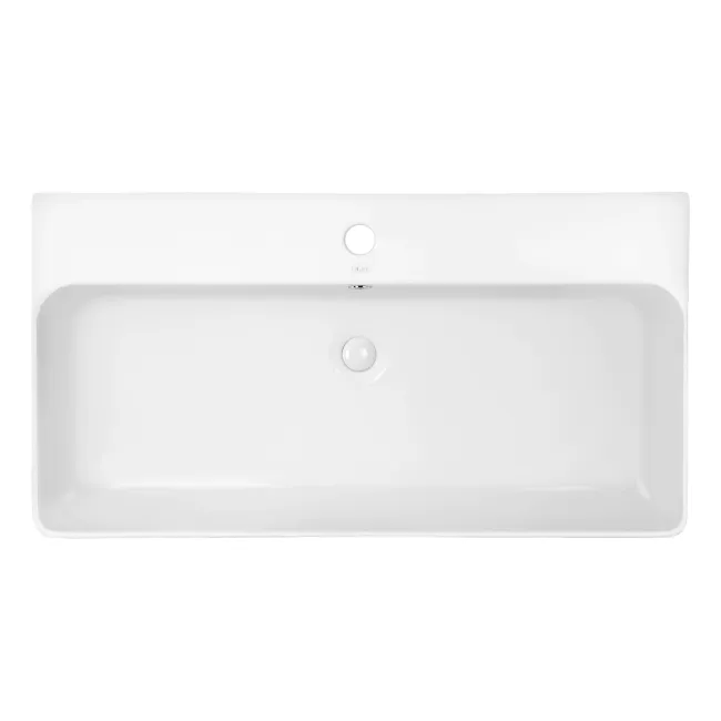 Раковина Qtap Nando 800х415х155 White с донным клапаном QT1211K419W Раковина Qtap Nando 800х415х155 White с донным клапаном QT1211K419W