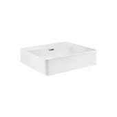 Раковина Qtap Nando C 500х420х125 White с донным клапаном QT12117050CW