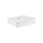 Раковина Qtap Nando C 500х420х125 White с донным клапаном QT12117050CW