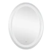 Дзеркало Qtap Mideya 600х800 (DC-B805-1) з LED-підсвічуванням та антизапотіванням QT2078B8051W