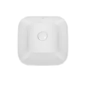 Раковина-чаша Qtap Scorpio 350х390х120 White с донным клапаном QT14112241W