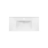 Раковина Qtap Albatross 5C 1000х480х210 White з донним клапаном QT01115100CW