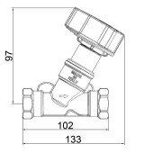 Балансувальний вентиль Icma 1" №С300 Балансувальний вентиль Icma 1" №С300