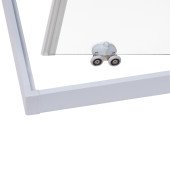 Душова кабіна Qtap Presto WHI1099SP5 90х90 см, скло Pear 5 мм без піддона Душова кабіна Qtap Presto WHI1099SP5 90х90 см, скло Pear 5 мм без піддона