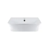Раковина Qtap Virgo 485x410x125 White с донным клапаном QT18112258W