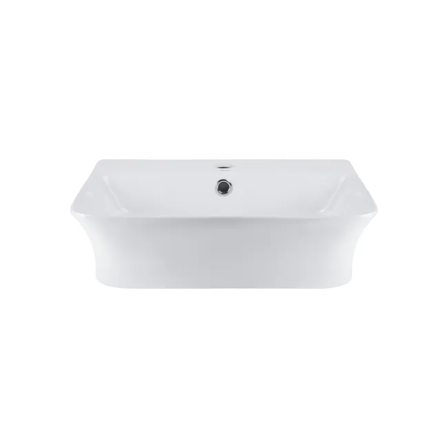 Раковина Qtap Virgo 485x410x125 White с донным клапаном QT18112258W