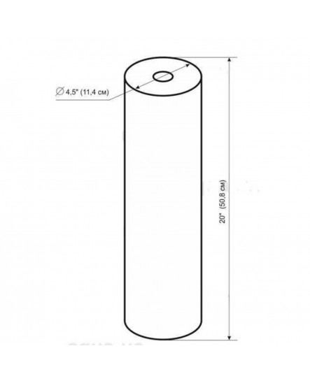 Картридж шнурковий Bio+ Systems PPW-20L-LN (50 мкм) BigBlue 20"