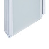 Штора на ванну Qtap Gemini WHI401314RP6 скло Pear 6 мм, 130x140 см Штора на ванну Qtap Gemini WHI401314RP6 скло Pear 6 мм, 130x140 см