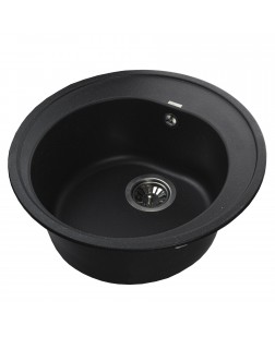 Гранітна мийка Globus Lux MARTIN чорний 510мм-А0002