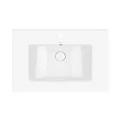 Комплект Qtap Tern 700х580х437 White тумба підвісна + раковина урізна QT1772TPL7013070CW