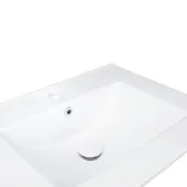 Комплект Qtap Tern 600х580х437 White тумба підвісна + раковина урізна QT1772TPL6013060CW