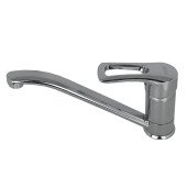 Смеситель для кухни CRISTAL SEVA GSV-0203-BIG латунь высокий корпус на гайке