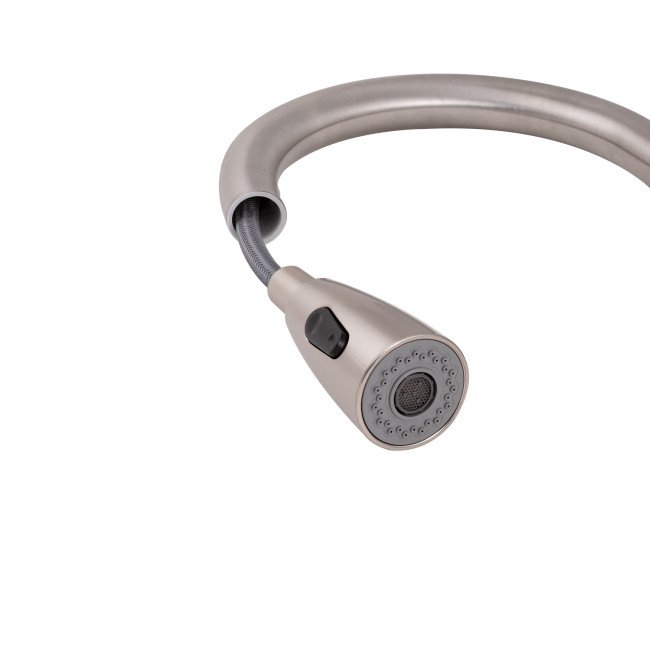 Змішувач для кухні Lidz (NKS) 12 32 015FL-8 з висувним виливом Змішувач для кухні Lidz (NKS) 12 32 015FL-8 з висувним виливом