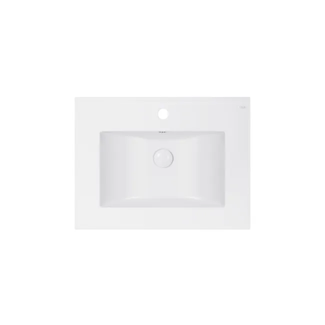 Раковина Qtap Albatross E 600х460х180 White с донным клапаном QT01119060EW Раковина Qtap Albatross E 600х460х180 White с донным клапаном QT01119060EW