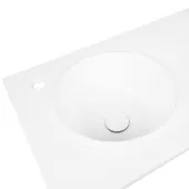 Раковина Qtap Virgo 800х460х300 White с донным клапаном QT1811FL8130ALLW