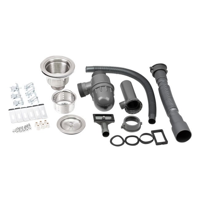 Кухонна мийка з кришкою та омивачем Qtap DC5638 3.0/1.2 мм Satin (QTDC56383012)