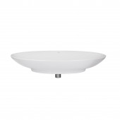 Раковина-чаша Qtap Dove 680х420х120 White с донным клапаном QT0611K160W