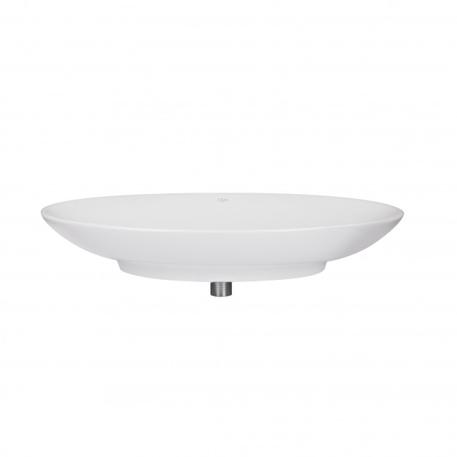 Раковина-чаша Qtap Dove 680х420х120 White с донным клапаном QT0611K160W