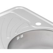 Кухонная мойка Qtap 6744R 0,8 мм Satin (QT6744RSAT08) Кухонная мойка Qtap 6744R 0,8 мм Satin (QT6744RSAT08)