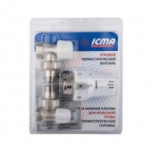 Термокомплект Icma 1/2" кутовий №KTE_986-774-805