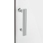 Душевая дверь в нишу Lidz Zycie SD100x185.CRM.TR, стекло прозрачное 5 мм Душевая дверь в нишу Lidz Zycie SD100x185.CRM.TR, стекло прозрачное 5 мм